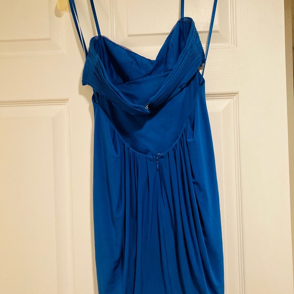 BCBG MaxAzaria XS cobalt blue cocktail dress - Picture 5 of 5